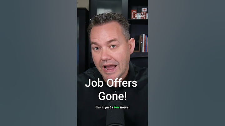 Job Offers Gone for Express Entry