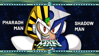 Pharaoh Man vs Shadow Man Mega Man Robot Master Mayhem Mugen