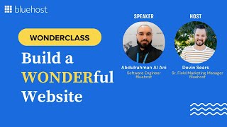 WONDERclass on how to build a website in minutes!