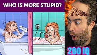 Who's More STuPid  | 200IQ 7 Second Riddles