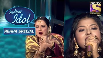 Arunita की Singing को किया Rekha Ji ने Rejoice! | Indian Idol Season | Bollywood Mix Performances