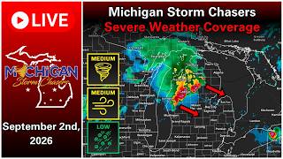 Michigan Severe Weather Coverage - September 2nd, 2026 Part 3