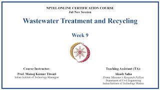 Week 9 - Wastewater Treatment & Recycling 2026 - Problem Solving Session