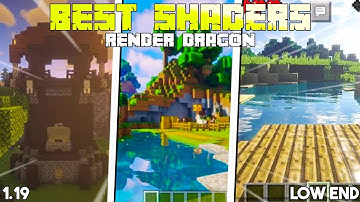 BEST SHADERS FOR MINECRAFT POCKET EDITION 1.19(RENDER DRAGON SUPPORT) || Mishra Gaming