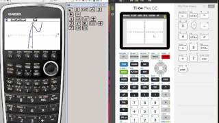 Finding Max/Min Point Casio vs TI Calculators Profile