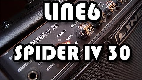 Line6 SpiderIV30 Sound Demo
