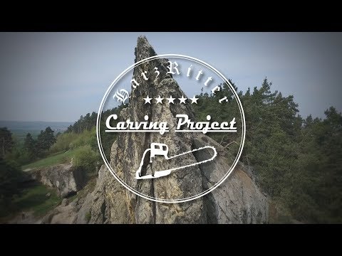 HarzRitter Carving Project - Ein gigantisches Portal zum Tierpark Thale am Hexentanzplatz