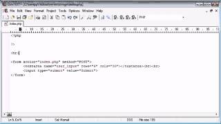 Beginner PHP Tutorial   52   Word Censoring Part 1 Content