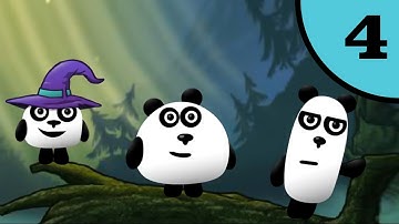 3 Pandas 5 In Fantasy. Walkthrough Level 4