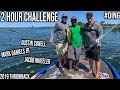 Crazy 2 Hour Fishing Challenge vs MDJ and DC! (Lost Footage)