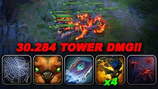 BROKEN SUMMON COMBO 30K TOWER DMG IN 19 MINS | Dota 2 Ability Draft screenshot 2