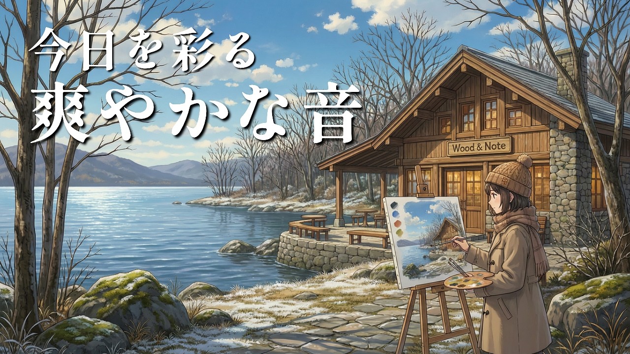 心に活力を与える爽やかなBGM 🌿 作業用・勉強用 ピアノ & ギター | Upbeat Acoustic / Wood & Note