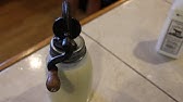 Antique Butter Churn - Making Home Made Butter - YouTube