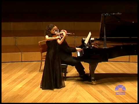 Alma Olite and Vadim Gladkov (Brahms Sonata Nº 3 - 2º mov)