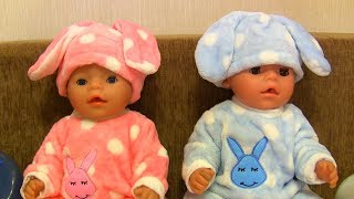 👶🛌👶День с Беби Бонами Тёмой и Лизой! Часть 2 - Кормление и дневной сон. Видео для детей!