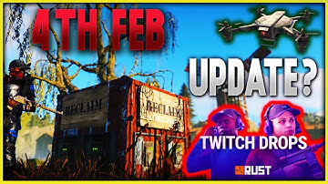 NEW OFFICIAL MODE - DRONES - NEW SKINS [RUST FEB. UPDATE]