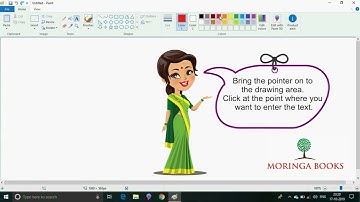 MS Paint - How to use Text Tool in MS Paint in Windows 10