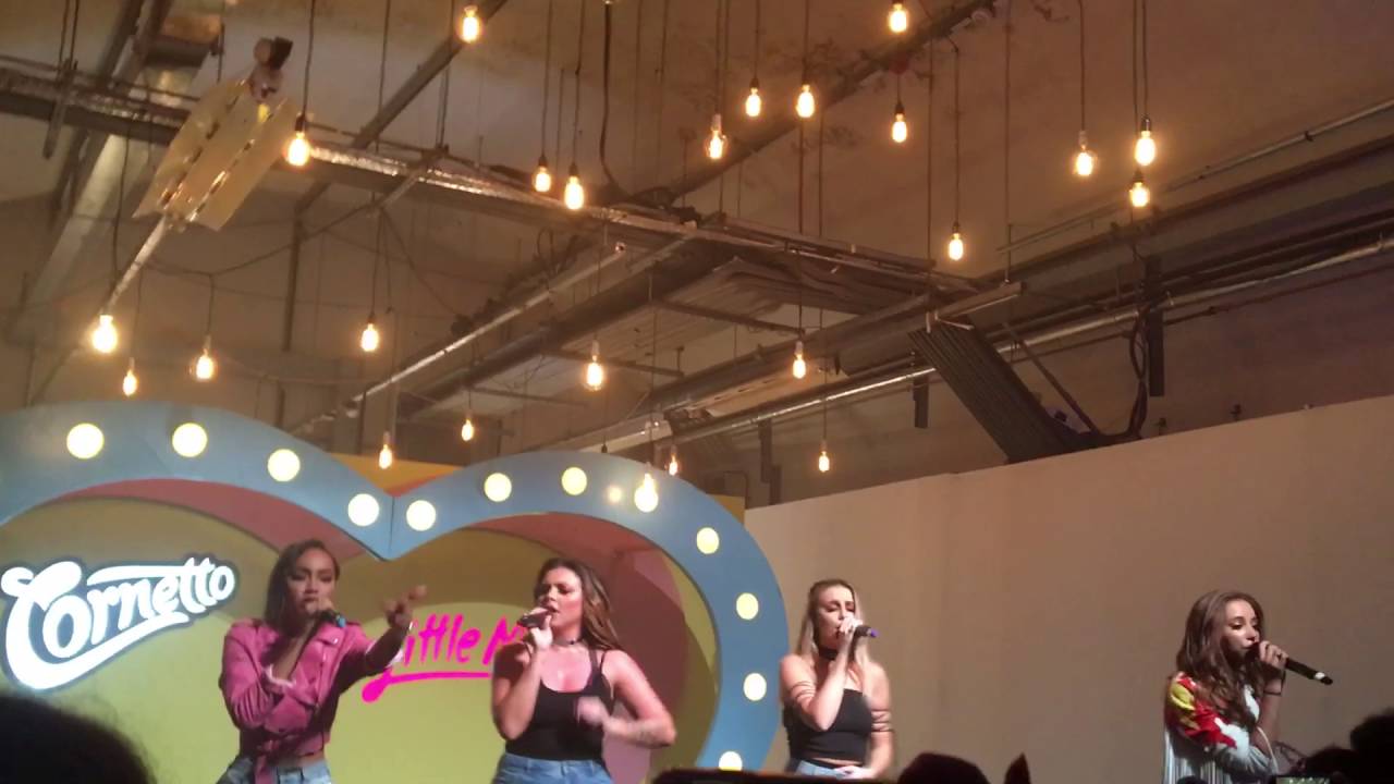 Little Mix Cornetto gig Little Me