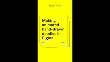 Making animated doodles in Figma prototypes #FigmaforEdu
