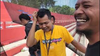 persiapan Cek Sound OM ADELLA di GBK (Gelora Bumi Kartini) bersama AEROMAX,,, operator cak DODOT