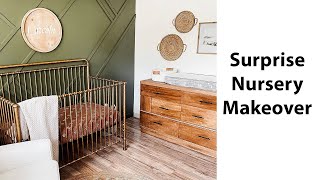 Surprise Nursery Makeover for an Expecting Mother