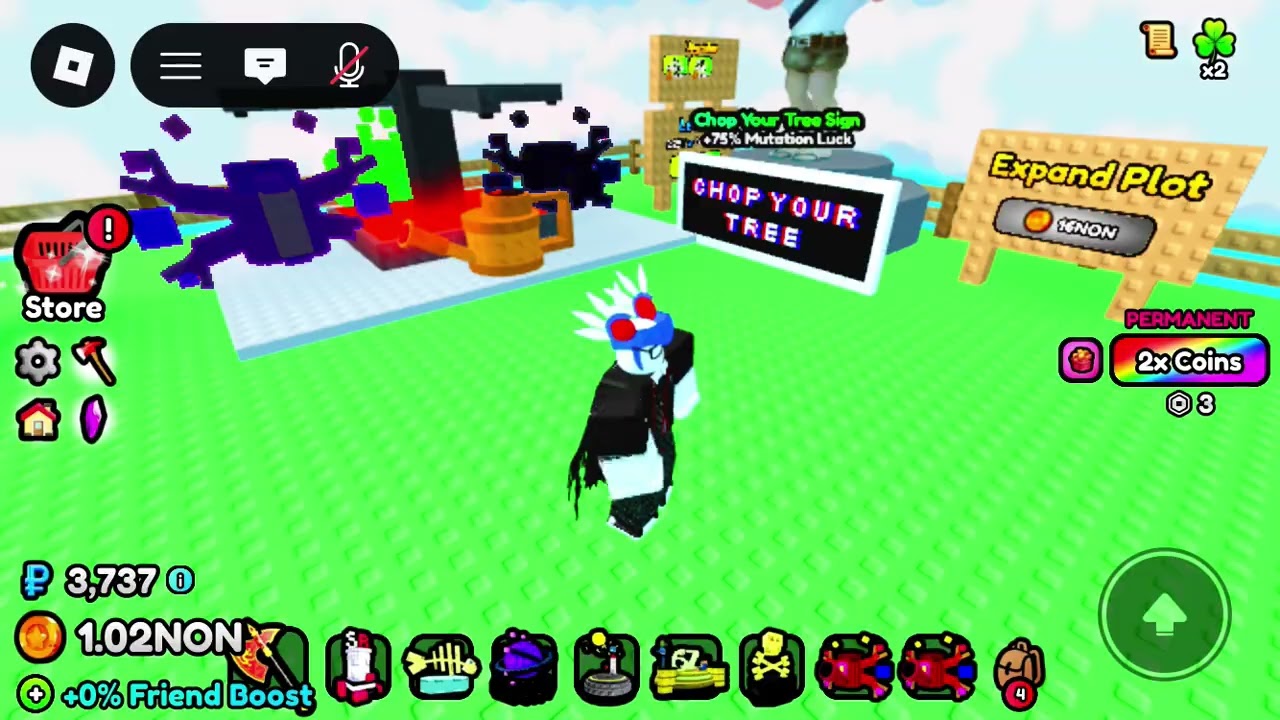 Chop your tree: giveaway🤑💵