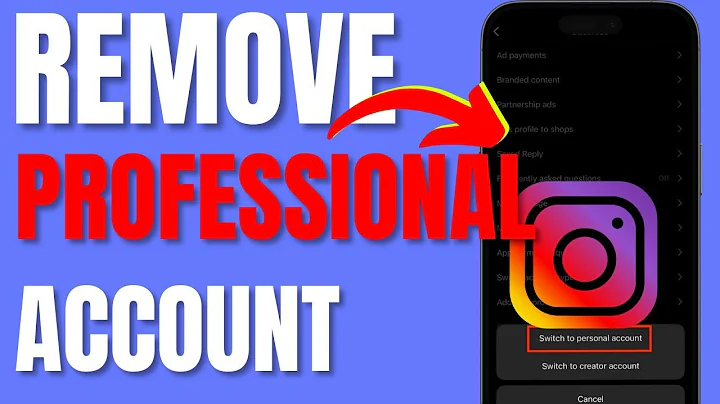 How to Remove Professional Account on Instagram (2024)