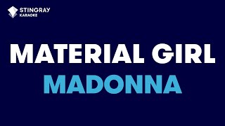 Madonna - Material Girl (Karaoke with Lyrics) chords