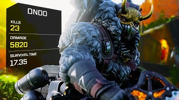 23 KILLS SOLO GIBBY RUINS THE LOBBY - ALMOST 6K DAMAGE! - Apex Legends Season 17 Controller Gameplay