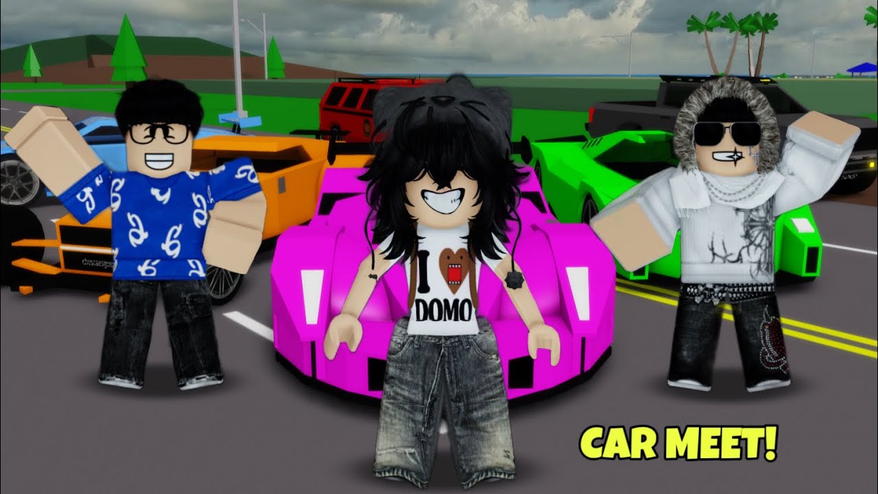 Nagtayo kami ng CAR MEET sa BROOKHAVEN!! (BROOKHAVEN RP TAGALOG