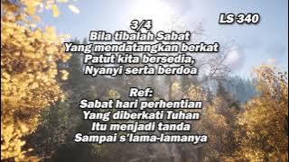 Lagu Sion No. 340 | Sabat Hari Perhentian