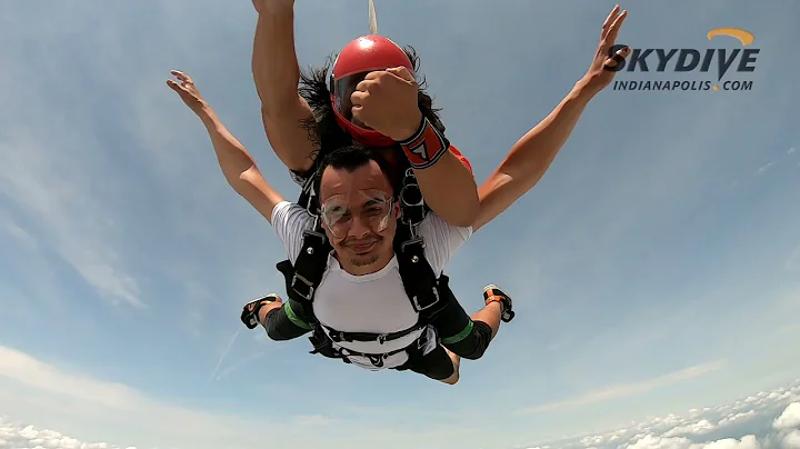 Edgar Fraire - Tandem Skydive at Skydive Indianapo...