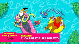 TUCA & BERTIE ARE BACK! with special guest Annalee Newitz | Feminist Frequency Radio 175
Anita and Ebony are joined by author, journalist and podcaster Annalee Newitz to talk about the highly anticipated second season (that almost didn’t happen) of Tuca & Bertie. Two years and a hundred episodes of this podcast ago, we talked about the first season of this show and have been pleased to see this season offers even more weird delights from its off kilter bird world, and continues to charm and move audiences with its bracing honesty, sincere compassion, and lots of boob jokes.
Time Stamps:
9:42 - Main discussion on Season Two of Tuca & Bertie
52:25 - What’s your Freq Out? * SCIENCE EDITION *
* Annalee on who believe in evolution
* Ebony on the mysterious sex life of eels
* Anita on the film The Hunger (1983)
* Submit your own FREQ out at feministfrequency.com/FREQOUT
Links Mentioned:
* https://twitter.com/danielradosh/status/1429447309528604672?s=24
* https://robineisenberg.com/
* https://www.eurekalert.org/news-releases/925987
* https://www.ted.com/talks/lucy_cooke_no_one_can_figure_out_how_eels_have_sex/transcript?language=en
* https://screenrant.com/bojack-horseman-tuca-bertie-same-universe/
Follow Annalee:
* ouropinionsarecorrect.com
* nytimes.com/column/annalee-newitz
* twitter.com/annaleen
* annaleenewitz.com
Follow Us:
* Join our community via Patreon - https://patreon.com/femfreq
or give and help make the media more feminist: http://www.feministfrequeny.com/donate
* Subscribe to FFR on Apple Podcasts: https://apple.co/2t4wu4I
* Subscribe to our Star Trek podcast: https://apple.co/316PtZc
* Twitter: @femfreq https://bit.ly/316OVCC
* Instagram: @femfreq https://bit.ly/37AbMJd
* Our Website: http://www.feministfrequency.com/ TUCA & BERTIE ARE BACK! with special guest Annalee Newitz | Feminist Frequency Radio 175