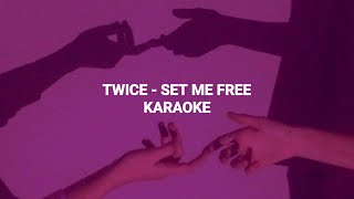 TWICE (트와이스) - 'Set Me Free' KARAOKE with Easy Lyrics