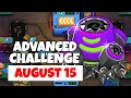 Btd6 advanced challenge  good luck 2  august 15 2022