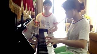 Endless love   Piano Bamboo flute G4 Cover - Noodles & Dr.King