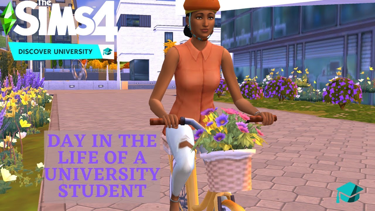 Day in the life of a Biology Student👩🏽‍🔬| The Sims 4 University