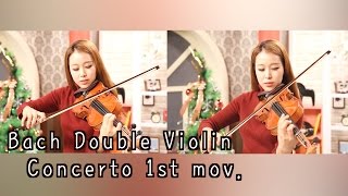 Bach Double violin Concerto 1st mov._Suzuki violin Vol.4 chords