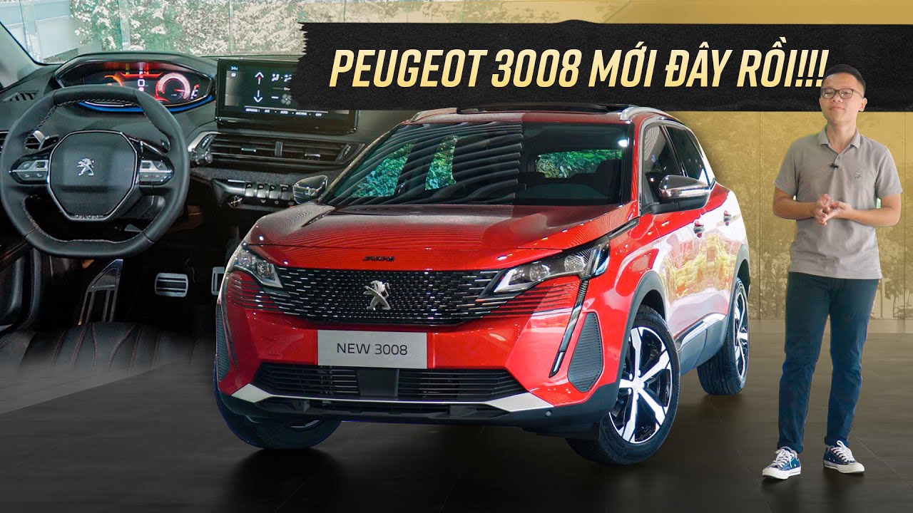 Peugeot 3008 mới đây rồi!!! Thêm đẹp, khác biệt giữa... - youtube