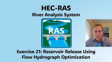 HEC RAS Exercise 21 - Reservoir Release Using Flow Hydrograph Optimization