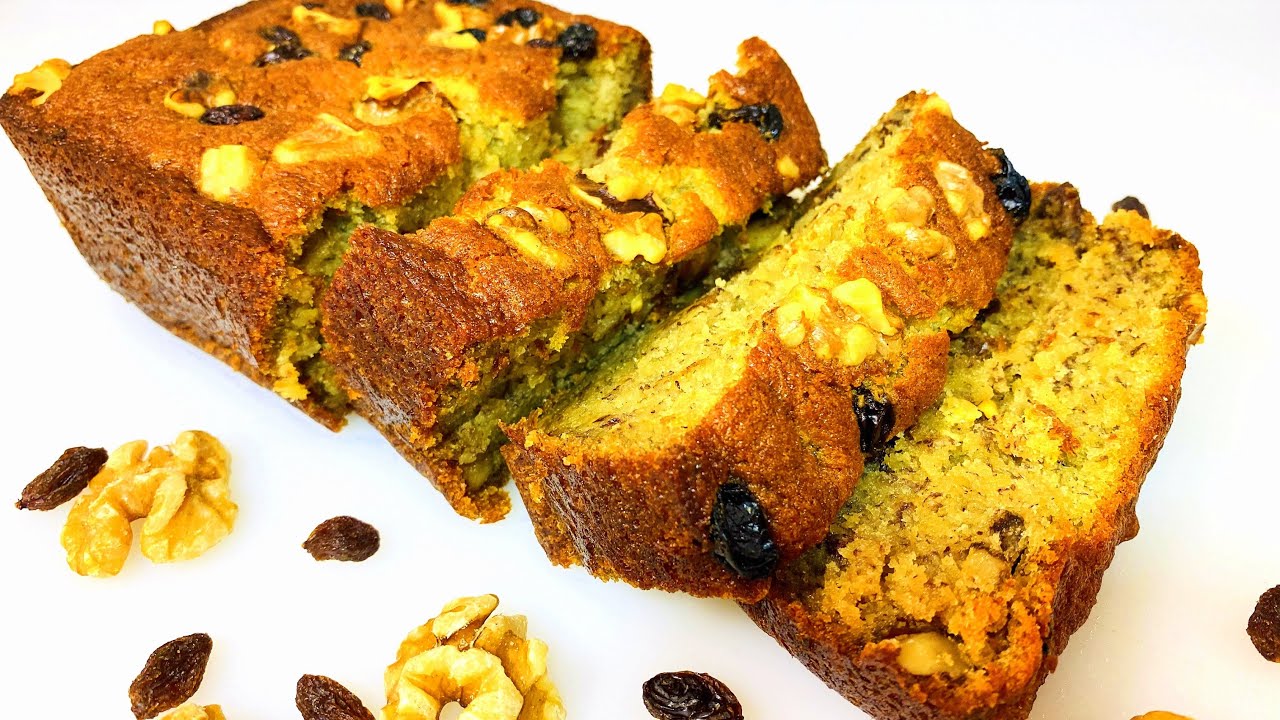 BANANA WALNUT CAKE बनाना वॉलनट केक EASY CAKE RECIPE YouTube