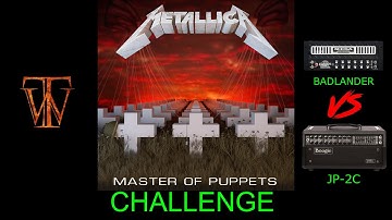 Metallica Master Of Puppets Challenge