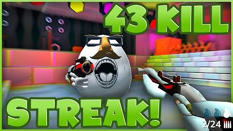 43 Kill Streak! | Shell Shockers