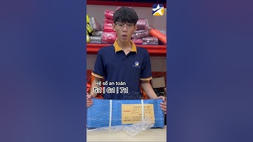 Mẫu Cáp Vải Cẩu Hàng Tải 8 Tấn | Đủ Size 3M Đến 12M #shorts