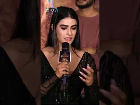 Kavya Thapar Cute Speech At Ooru Peru Bhairavakona Trailer Launch Event | #OoruPeruBhairavakona