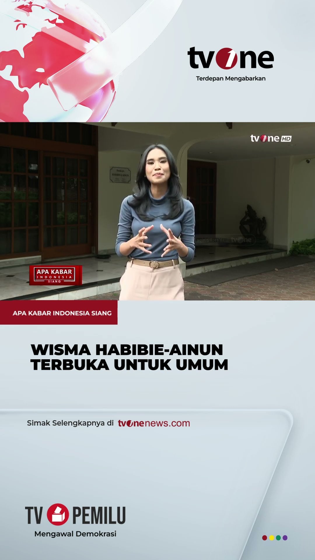 Mengenal Wisma Habibie Ainun, Keluarga Berharap Warisannya Dinikmati Masyarakat Luas | tvOne