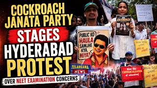 Hyderabad Protest Highlights Student Concerns Over NEET Examination Process | Telangana News