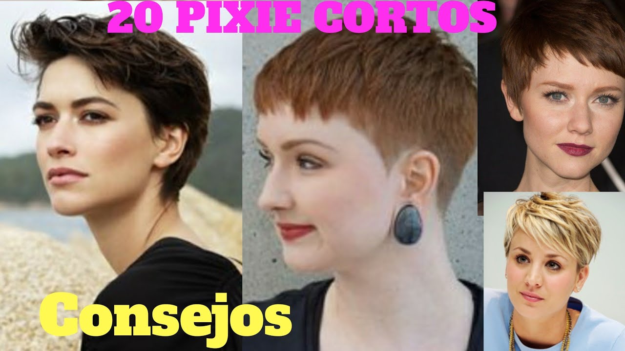 🔴Cortes de pelo 2020🔴20 PIXIE CORTOS ,CONSEJOS, CORTES DE CABELLO MUJER 2020