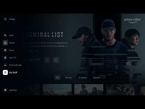 Amazon Prime Video new interface