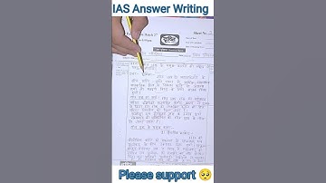 Ias mains answer writing in hindi|Writing answer for upsc mains|Drishti ias|